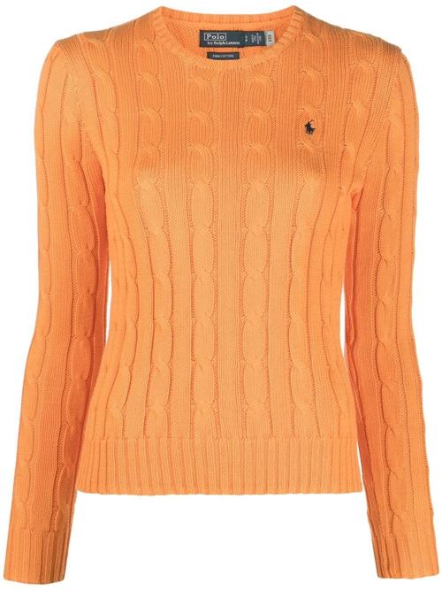 Maglia Julianna girocollo a trecce POLO RALPH LAUREN | 211891640008